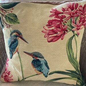 Beautiful Tapestry Throw Pillow Made in England